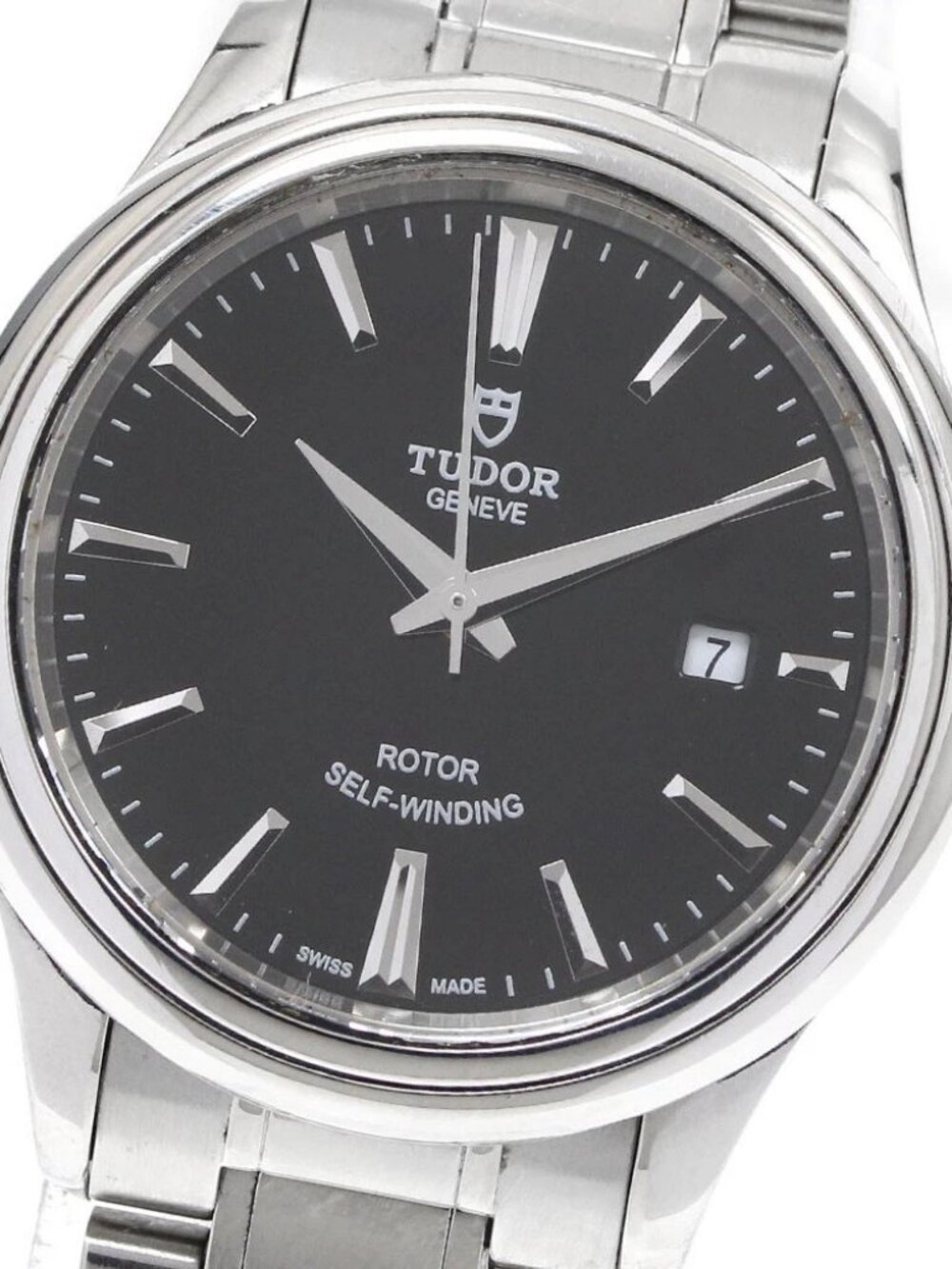 TUDOR style 12100 Date black Dial Automatic Ladies Watch_918540